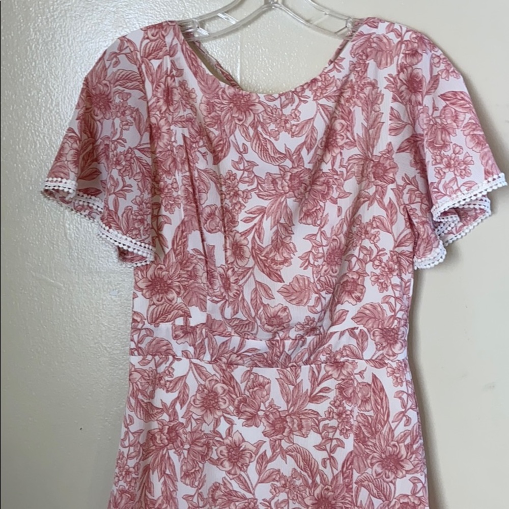 B Darlin Floral Dress